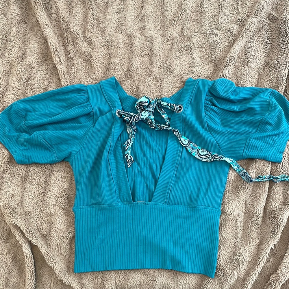 Free people tie top